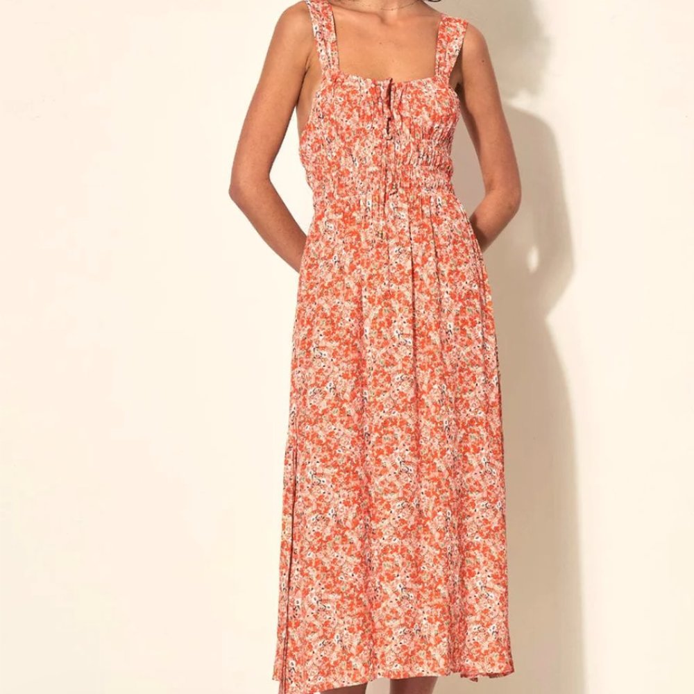 NWT Inex Strapy Elastic Waist Midi Dress from Kivari